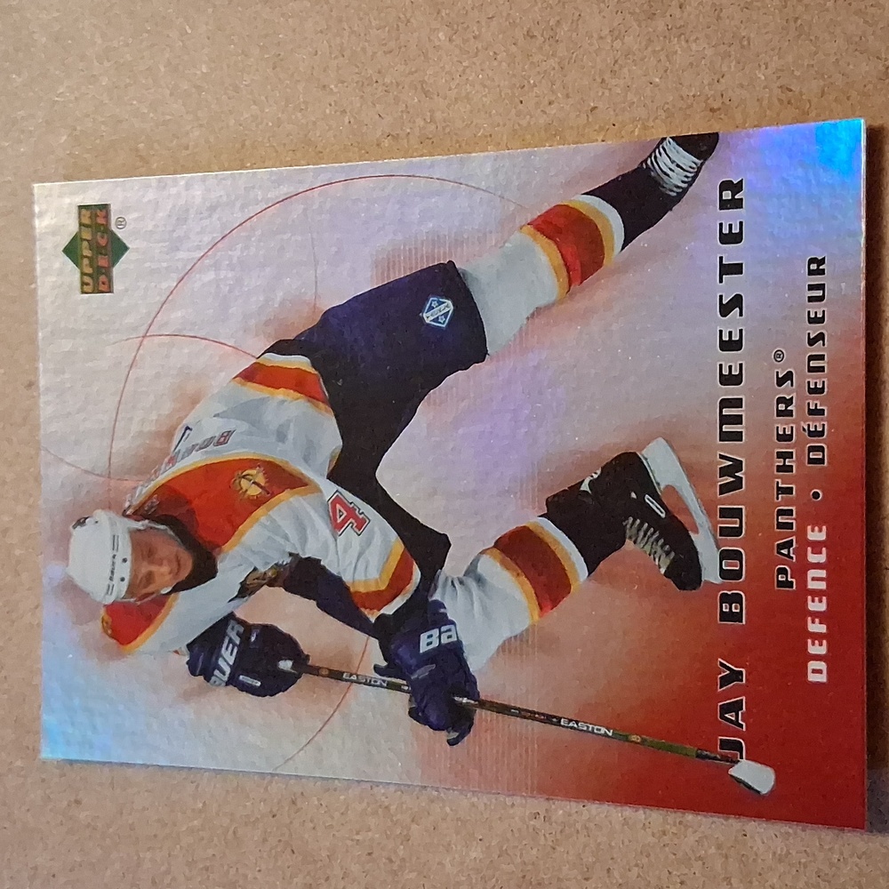 Jay Bouwmeester Florida Panthers/Blues NHL Hockey Trading Card Collection